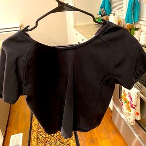 Madewell tight crop top